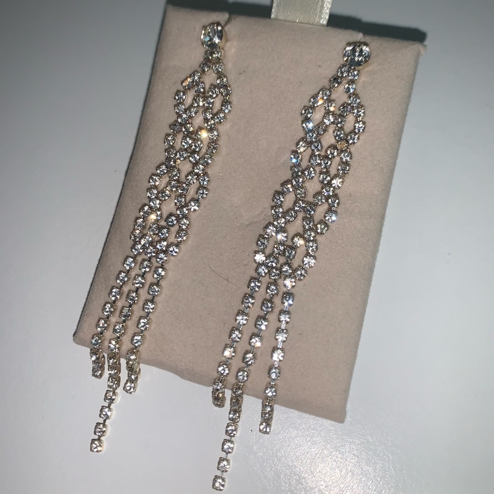 Silver Statement Earrings